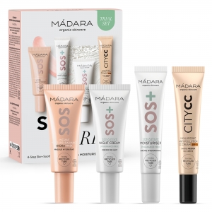 Madara SOS Care 4-Step Skin Soothing Routine Set MEDIUM 64ml