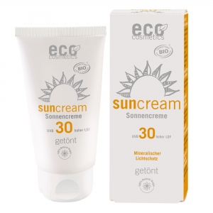 eco cosmetics Suncream LSF 30 getönt 75ml